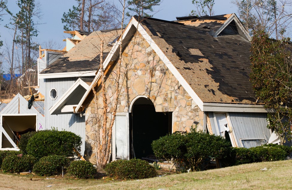 what to do if a storm damages your roof in Billings, MT