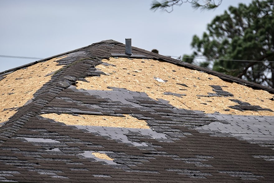 what to do if a storm damages your roof in Billings, MT