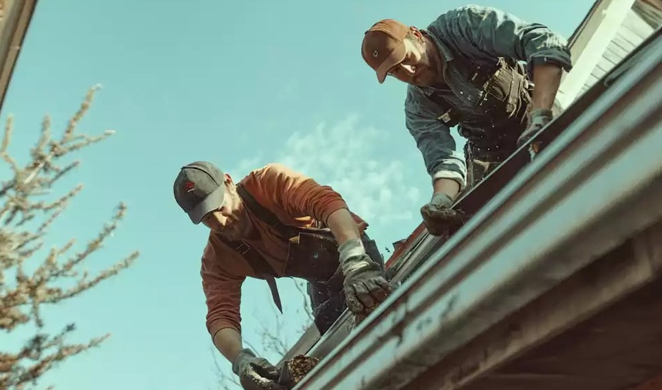 clean and maintain gutters in Montana