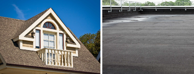 residential roofing vs commercial roofing in cold climates